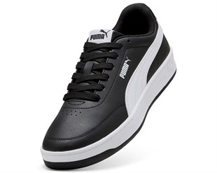 Puma Court Classic Clean 402223 01 Siyah-Beyaz Erkek Sneakers