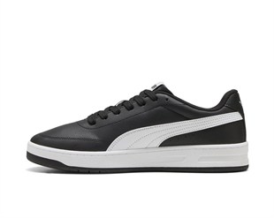 Puma Court Classic Clean 402223 01 Siyah-Beyaz Erkek Sneakers