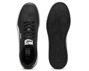 Puma Court Classic Clean 402223 01 Siyah-Beyaz Erkek Sneakers