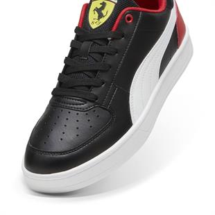 Puma Ferrari Caven 2.0 308159 04 Siyah-Beyaz Unisex Sneakers
