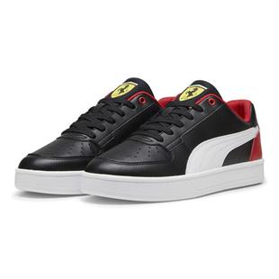 Puma Ferrari Caven 2.0 308159 04 Siyah-Beyaz Unisex Sneakers