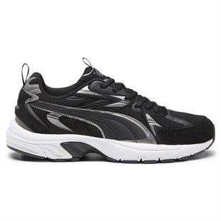 Puma Milenio Tech Suede 393489 01 Siyah-Gri Unisex Sneakers