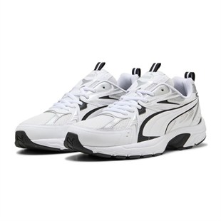 Puma Milenio tech_ 402623 01 Beyaz-Siyah Erkek Sneakers