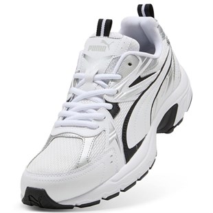 Puma Milenio tech_ 402623 01 Beyaz-Siyah Erkek Sneakers
