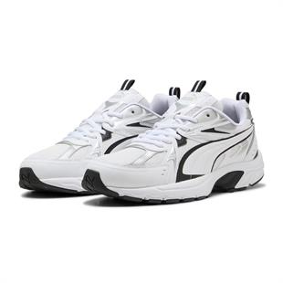 Puma Milenio tech_ 402623 01 Beyaz-Siyah Erkek Sneakers