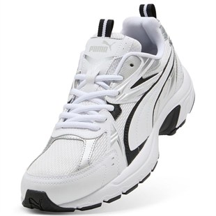 Puma Milenio tech_ 402623 01 Beyaz-Siyah Erkek Sneakers