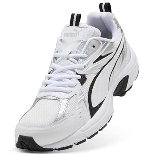 Puma Milenio tech_ 402623 01 Beyaz-Siyah Erkek Sneakers