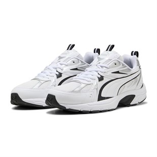 Puma Milenio tech_ 402623 01 Beyaz-Siyah Erkek Sneakers