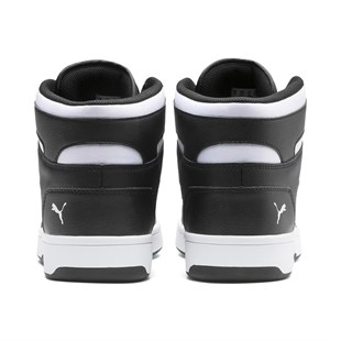 Puma Rebound LayUp SL 369573 01 Siyah-Beyaz Unisex Sneakers