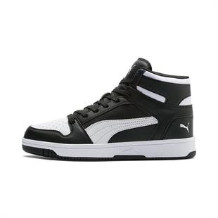 Puma Rebound LayUp SL 369573 01 Siyah-Beyaz Unisex Sneakers