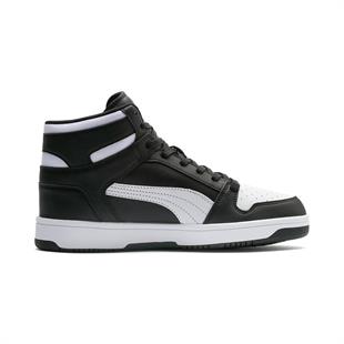 Puma Rebound LayUp SL 369573 01 Siyah-Beyaz Unisex Sneakers