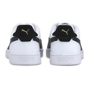 Puma Shuffle 309668 03 Beyaz-Siyah Unisex Sneakers