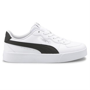 Puma Skye Clean 380147 04 Beyaz-Siyah Unisex Sneakers