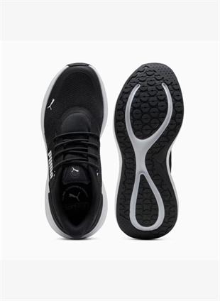 Puma Softride Exo Shift 311723 01 Siyah-Beyaz Unisex Sneakers