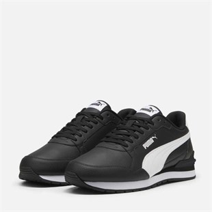 Puma Sr Runner v4 L 399068 01 Siyah-Beyaz Unisex Sneakers