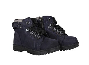 RAKER 8028 Saf Deri (21-25 Arası) Laci Nubuk Çocuk Bot