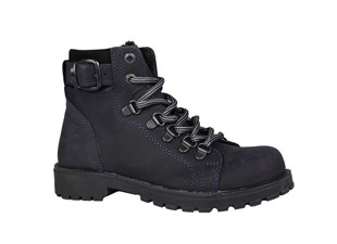 RAKER 8028 Saf Deri (26-30 Arası) Laci Nubuk Çocuk Bot