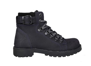 RAKER 8028 Saf Deri (26-30 Arası) Laci Nubuk Çocuk Bot
