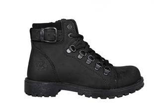 RAKER 8028 Saf Deri (36-39 Arası) Siyah Nubuk Unisex Bot
