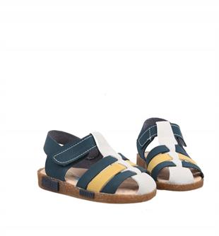 Şirin Bebe 231-107 Lacivert Sarı Çocuk Sandalet