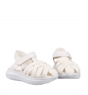 Şirin Bebe 231-83 Beyaz Çocuk Sandalet