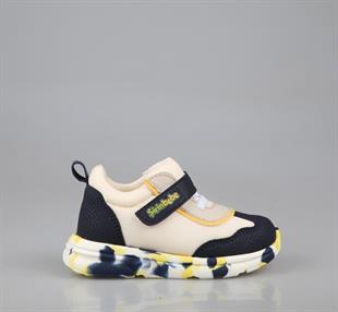 Şirin Bebe 251-2 Lacivert Sarı Çocuk Sneakers