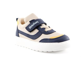 Şirin Bebe 251-3 Lacivert Sarı Çocuk Sneakers