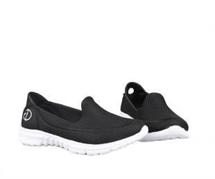 Style Star 801 Siyah-Beyaz Kadın Sneakers