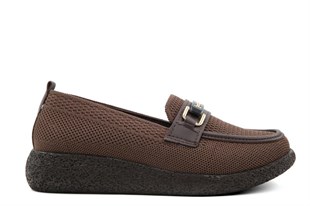 Style Star ae1601 Kahve Kadın Babet