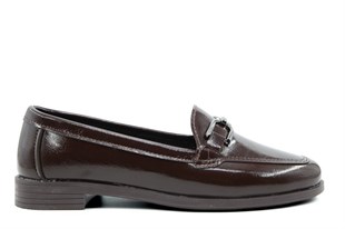 Style Star HS202 Kahve Kadın Babet