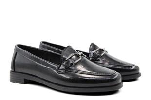 Style Star HS202 Siyah Kadın Babet