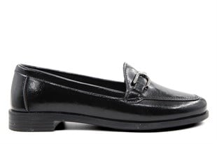 Style Star HS202 Siyah Kadın Babet