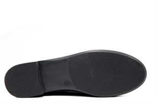 Style Star HS202 Siyah Kadın Babet