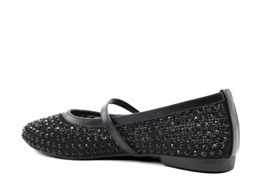 Style Star YP502 Siyah Kadın Babet