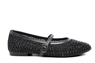 Style Star YP502 Siyah Kadın Babet