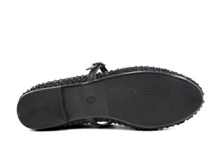 Style Star YP502 Siyah Kadın Babet