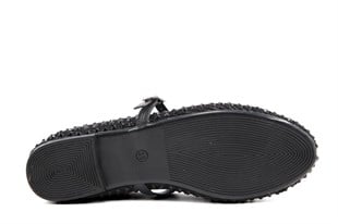 Style Star YP502 Siyah Kadın Babet