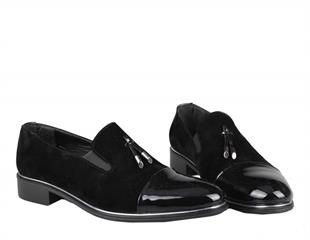 Tamboga 563 Siyah Suet Erkek Kundura