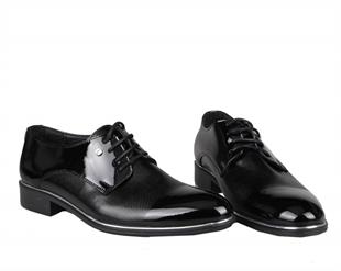 Tamboga 572 Siyah Rugan Erkek Kundura