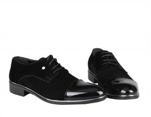 Tamboga 573-1 Siyah Suet Erkek Kundura