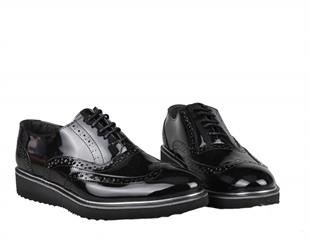 Tamboga 610 Siyah Rugan Erkek Kundura