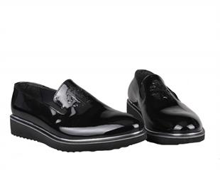 Tamboga 617 Siyah Rugan Erkek Kundura