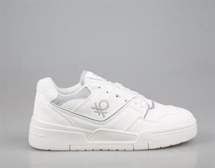 United Colors Of Benetton BNl-10081 Beyaz Gri Unisex Sneakers