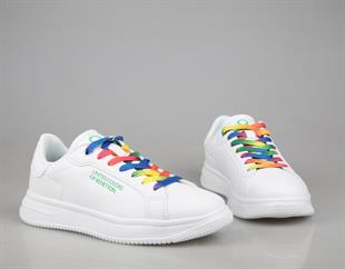 United Colors Of Benetton BNl-10061 Beyaz Unisex Sneakers