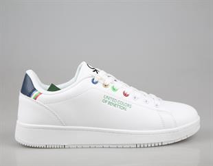 United Colors Of Benetton BNl-10063 Beyaz Erkek Sneakers