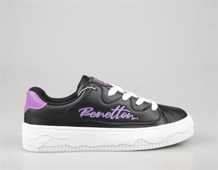United Colors Of Benetton BNl-10102 Siyah-Beyaz Unisex Sneakers
