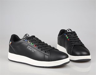 United Colors Of Benetton BNl-10063 Siyah-Beyaz Erkek Sneakers