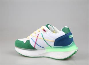 United Colors Of Benetton BNl-10044 Beyaz Yeşil Unisex Sneakers
