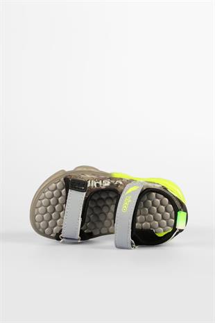 Vicco Felipe Gri Çocuk Sandalet