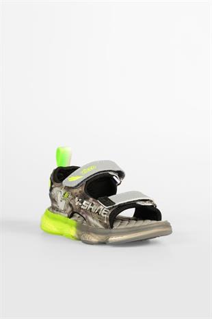 Vicco Felipe Gri Çocuk Sandalet